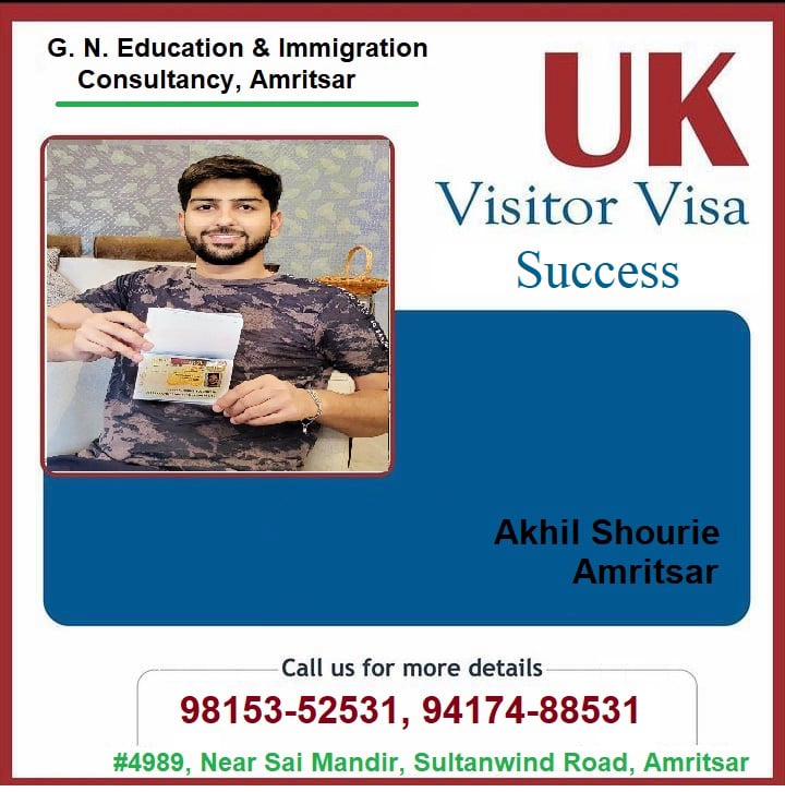 Success Stories of People who got their Visa by GN Education & Immigration