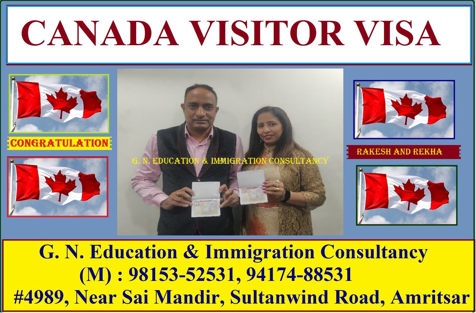 Best Visa Consultancy in Amritsar