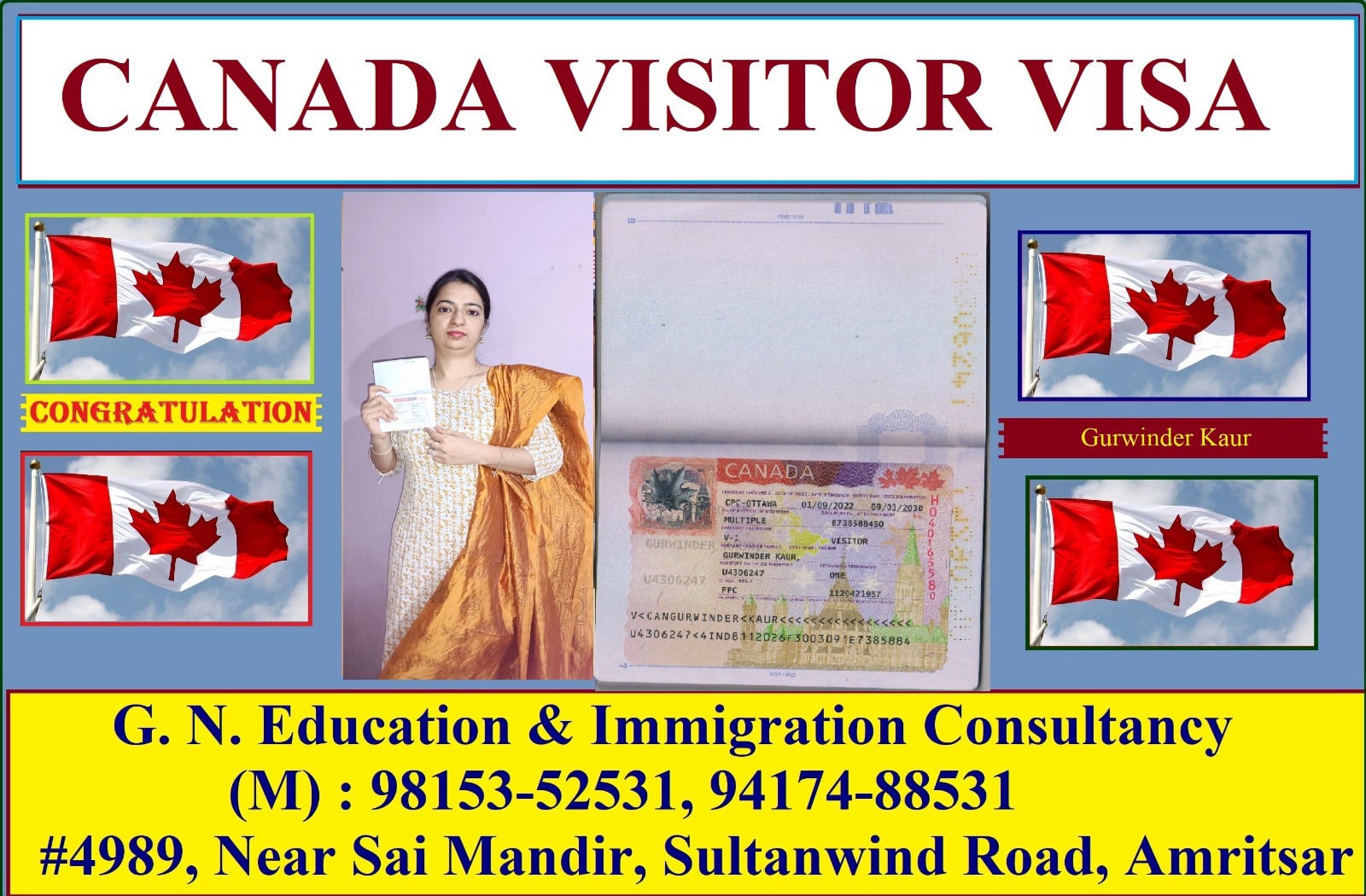 Best Visa Consultancy in Amritsar
