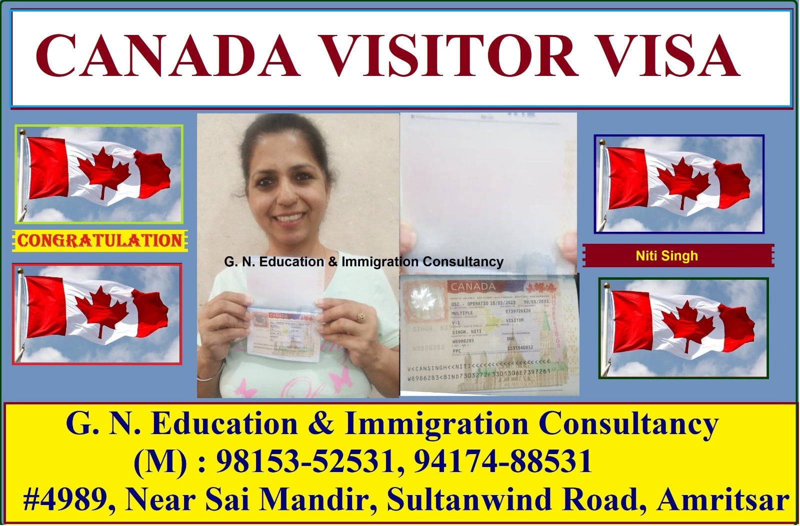 Best Visa Consultancy in Amritsar