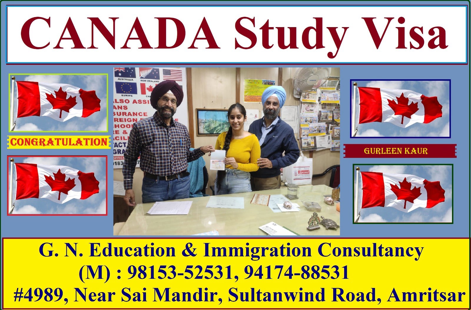 Best Visa Consultancy in Amritsar
