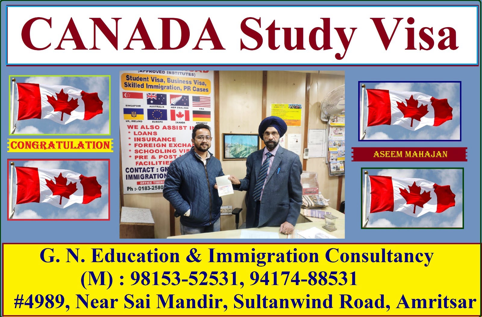 Best Visa Consultancy in Amritsar