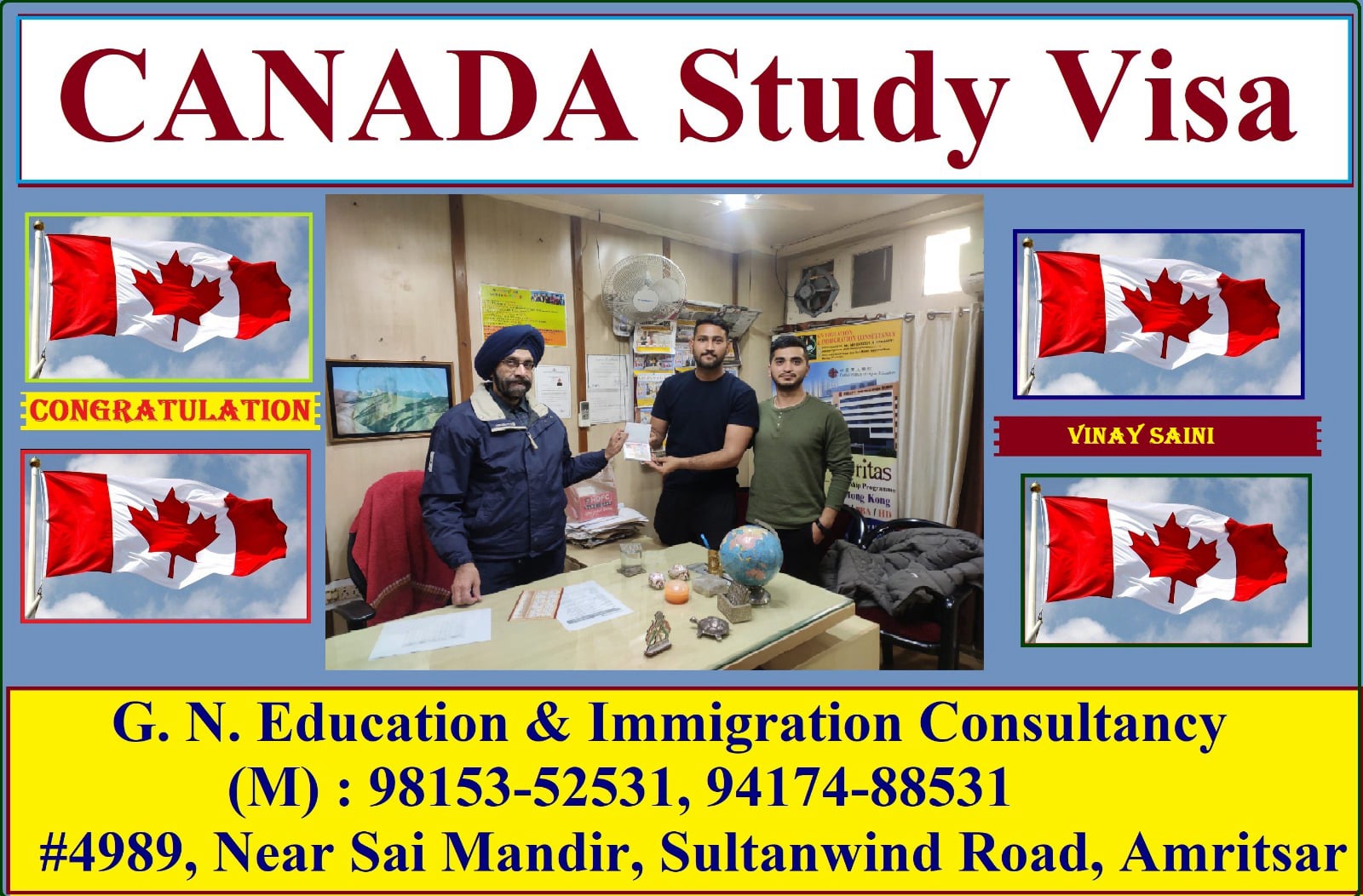 Best Visa Consultancy in Amritsar